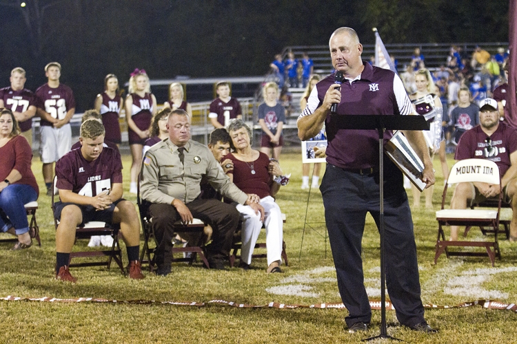 Lions’ field house renamed “Mike White Field House” in honor of former coach